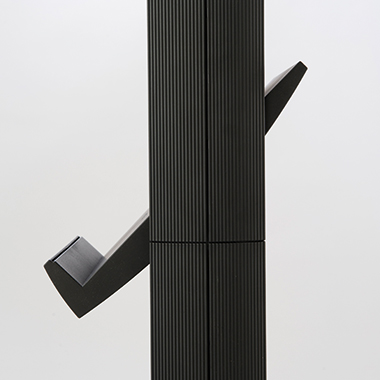 Paperflow Prospektständer Uno 255N.01 5Auflagen mobil schwarz