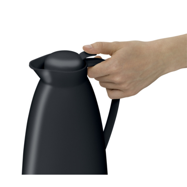 alfi Isolierkanne Eco 0825020100 1Liter schwarz
