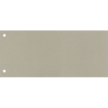 Trennstreifen 10,5x24cm Karton grau 100 St./Pack.