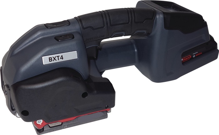 Akkuumreifungsgerät BXT4-19 18,0 V/4,0Ah (Li-Ion) f.PP u.PET-Bänder 16-19mm