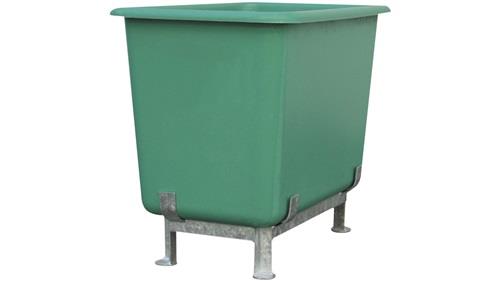 Stahlfußgestell f.GFK-Behälter 100l verz.CEMO || VE = 1 ST