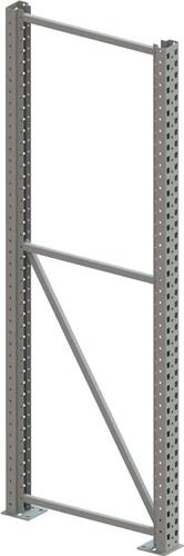 Ständerrahmen SR 100/20 H5500xB100xT800mm silber verz.META || VE = 1 ST