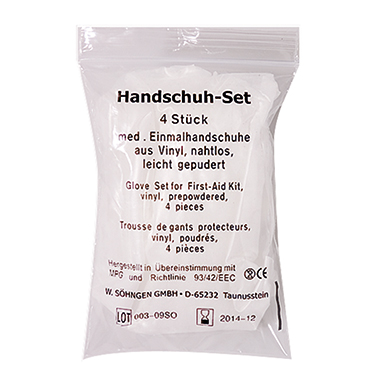 SÖHNGEN Handschuh-Set 1010073 groß Vinyl 4 St./Pack.