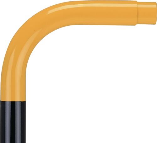 Schutzgeländer HxB1500mm gelb Rohrholm STA DANCOP || VE = 1 ST