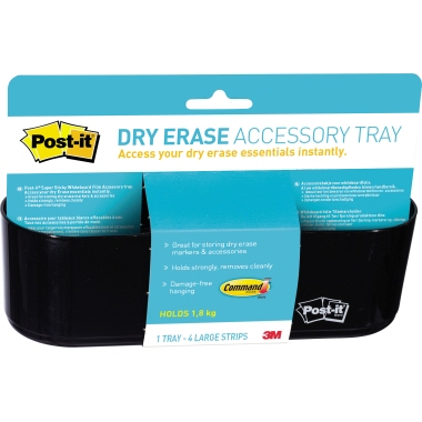 Post-it Zubehör-Korb Dry Erase DEFTRAY-EU 1 Korb sw 4 Strips