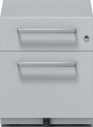 Rollcontainer Note™ H495xB420xT775mm verkehrsweiß 1 HR-Schub u. 1 Universalschub || VE = 1 ST