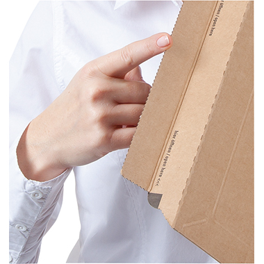 ColomPac Versandtasche Rigid Plus CP010.08 DIN A3 sk Wellpappe braun