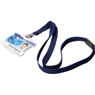 DURABLE Textilband 812728 15mm blau 10 St./Pack.