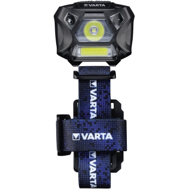 Varta Stirnlampe Work Flex Motion Sensor H20 18648101421 150lm