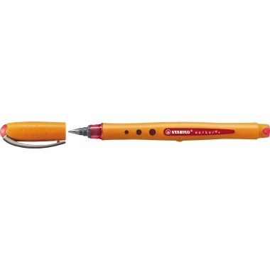 STABILO Tintenroller bionic worker 2018/40 M 0,5mm rot