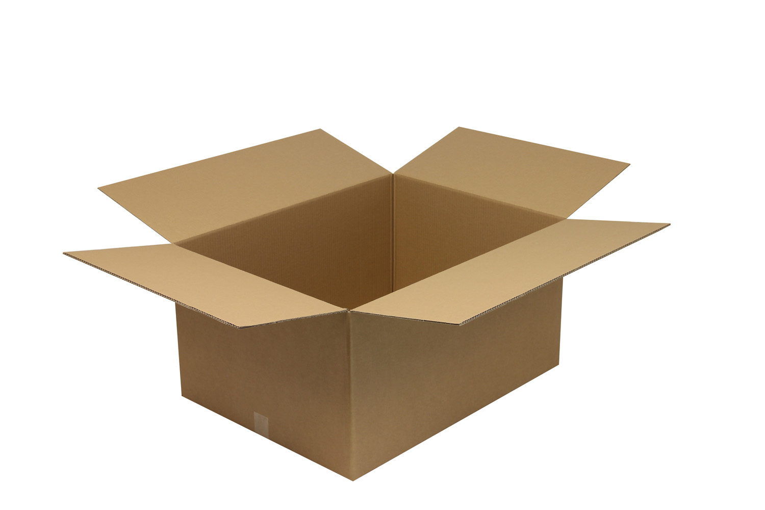 Wellpapp-Faltkarton 2-wellig, braun, Qual. 2.50 | 800 x 600 x 400 mm (L x B x H) Innenmaß | VE = 10 Stk.