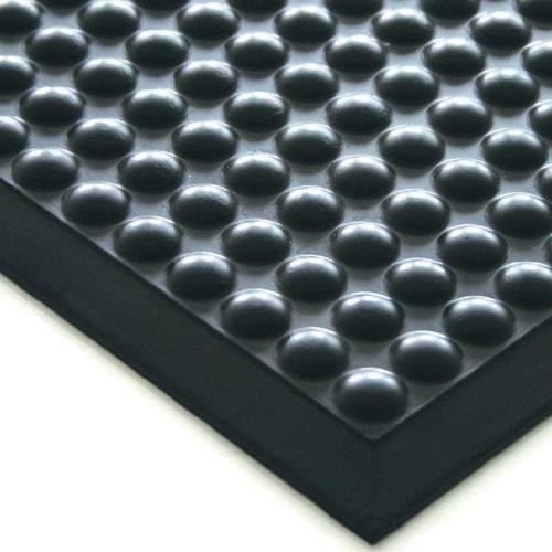 Arbeitsplatzbodenbelag Fertigmatte L900xB600xS15mm schwarz PUR COBA || VE = 1 ST