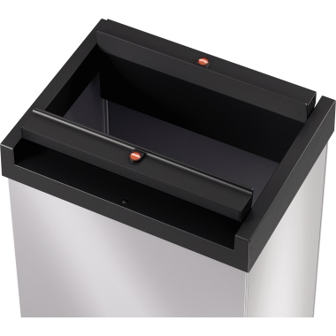Hailo Abfalleimer Big-Box Swing L 0840-121 35l silber