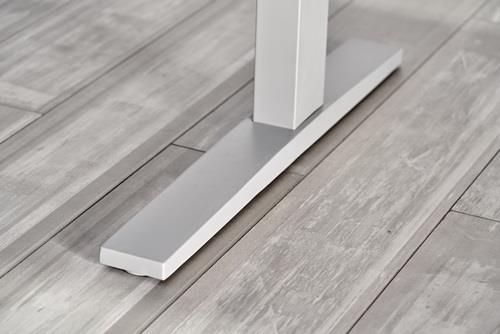 Schreibtisch Teda-P H700-1200xB1800xT800mm Asteichedekor C-Fuß-Gestell || VE = 1 ST