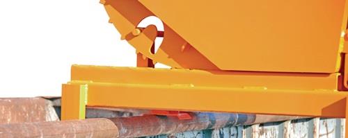 Schwerlast-Kippbehälter L1755xB1580xH1230mm verz.Inh.1,7 m³ autom.Entr.BAUER || VE = 1 ST