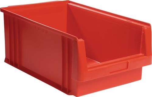Sichtlagerkasten PLK L500xB315xH200mm PP rot LA-KA-PE || VE = 8 ST