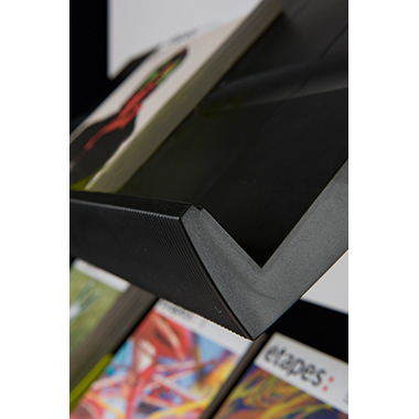 Paperflow Prospektständer Uno 255N.01 5Auflagen mobil schwarz