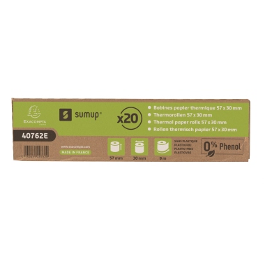 Exacompta Thermorolle 40762E 57mmx9m 20St.