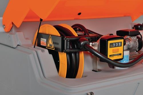 Dieseltankanlage Premium 1500l H1800xB1200xL1150mm m.Pumpe u.Zapfpistole CEMO || VE = 1 ST