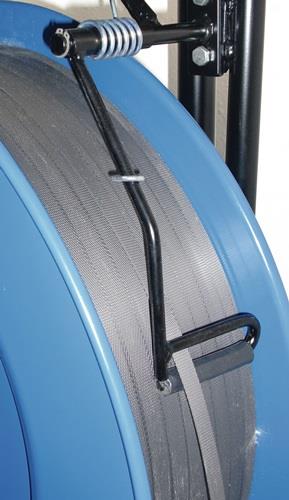 Bandabroller PP/PET-Umreifungsband fahrbar f.Kern-D.406mm || VE = 1 ST