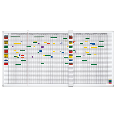 magnetoplan Personalplaner 3703455 5Tage/Woche für 45Mitarbeiter
