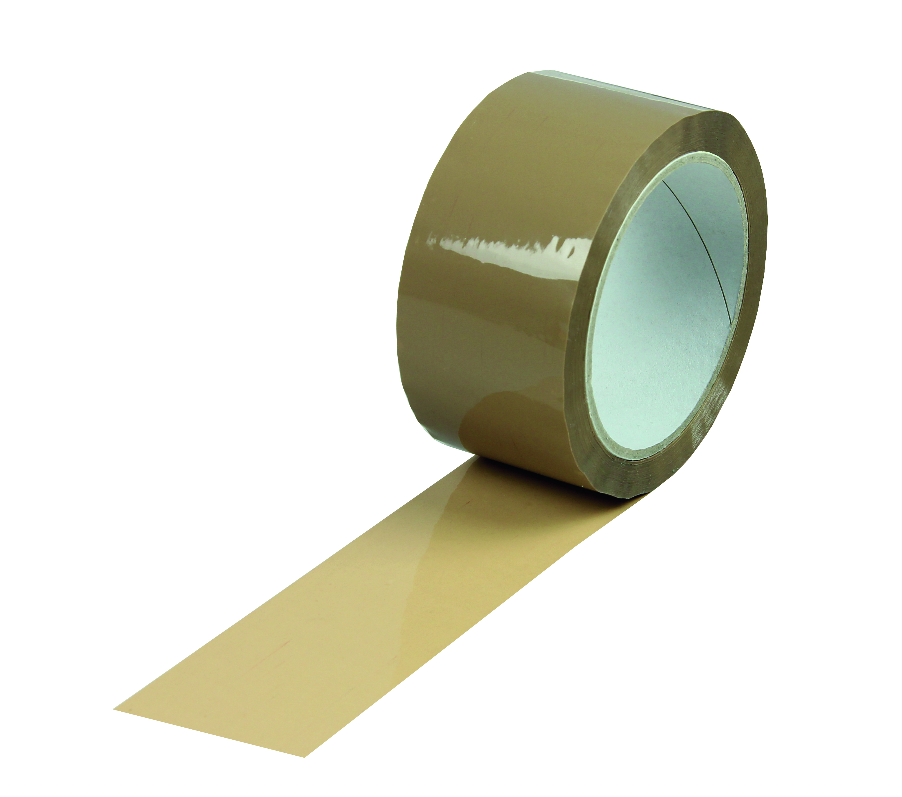 PP-Klebeband, leise, braun, 48 µ | 50 mm x 66 lfm. | VE = 36 Stk.