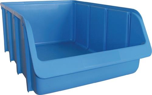 Sichtlagerkasten L242/203xB146xH127mm PP blau stapelbar HÜNERSDORFF || VE = 26 ST