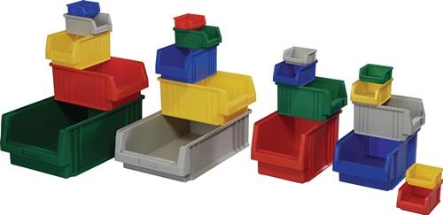 Sichtlagerkasten PLK L164xB105xH75mm PP rot LA-KA-PE || VE = 25 ST