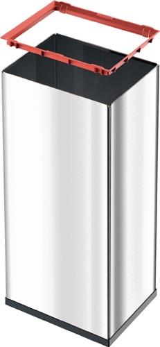 Abfallbehälter H763xB339xT260mm 52l weiss HAILO || VE = 1 ST