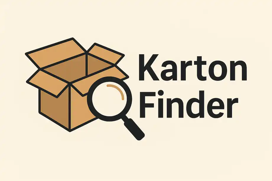 Kartonfinder Rechteckig