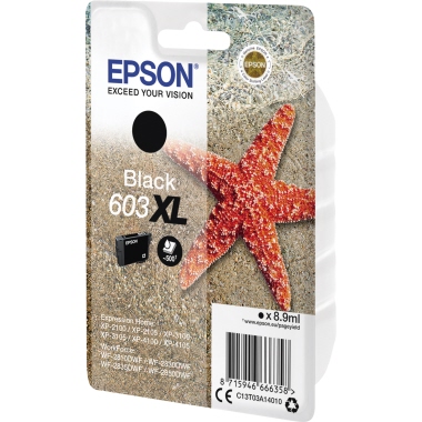 Epson Tintenpatrone C13T03A14010 603XL schwarz