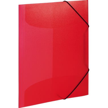 HERMA Sammelmappe 19504 A4 PP transluzent rt 3 St./Pack.