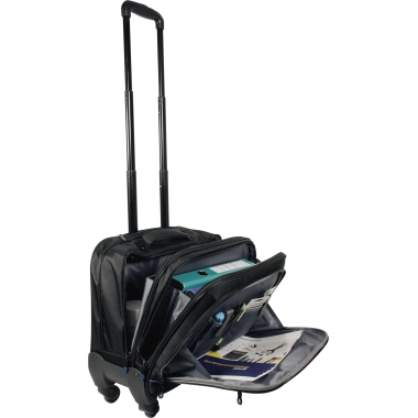Soennecken Notebooktrolley München 5171 4Rollen Nylon schwarz