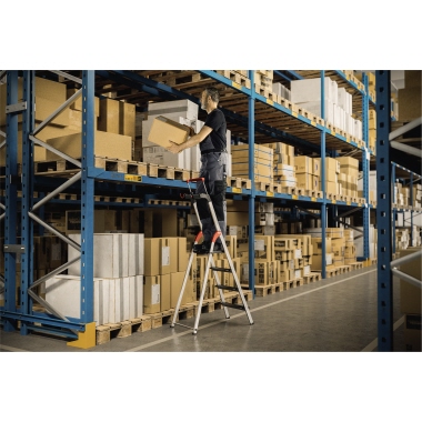 Hailo Stehleiter L100 TopLine 8050-407 4Stufen