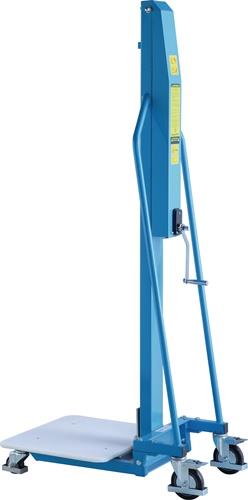 Minilifter m.Plattform Hubh.1500mm PU-Bereif.Trgf.200kg Feststellbremse || VE = 1 ST