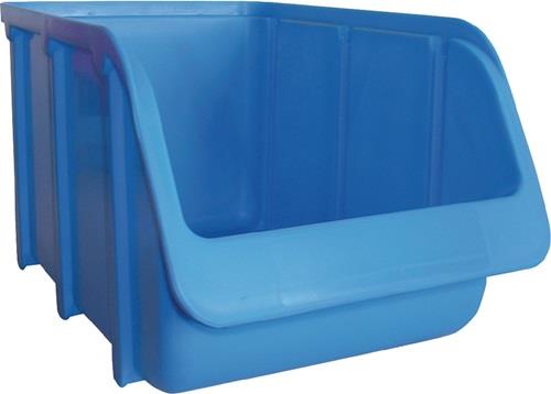 Sichtlagerkasten L242/203xB146xH127mm PP blau stapelbar HÜNERSDORFF || VE = 26 ST