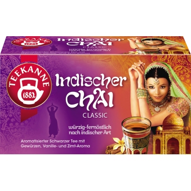 Teekanne Tee 6577 Indischer Chai 20 St./Pack.