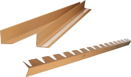 Kantenschutzleiste Vollpappe braun L750xB35xH35mm S.2mm Winkel vorgefertigt || VE = 50 ST
