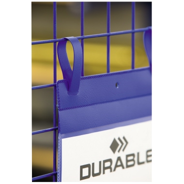 DURABLE Logistiktasche 175007 Lasche A4 hoch d.bl 50 St./Pack.