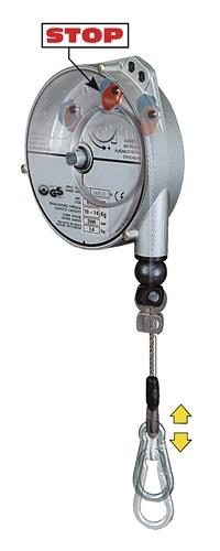 Federzug Trgf.8-10kg Seillänge 2,5m Seil-D.2,5mm PLANETA || VE = 1 ST
