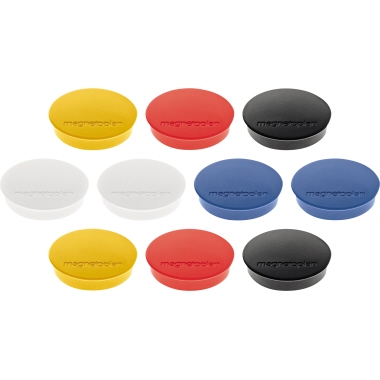 magnetoplan Magnet Discofix Standard 1664210 30mm sort. 10St.