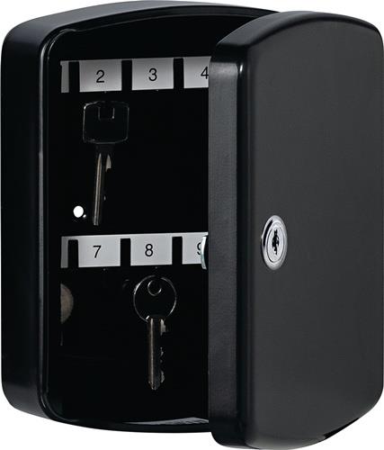 Schlüsselbox Key Box H202xB157xT75mm weiß Stahlbl.Anz.Hak.15 BURG-WÄCHTER || VE = 1 ST