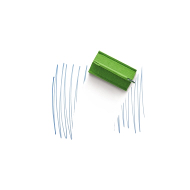 magnetoplan Tafelwischer 1228805 magnetoWipe ecoAware PET-Filz grün