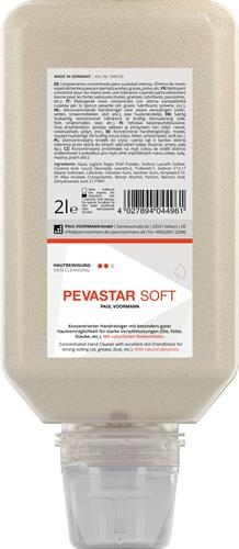 Handreinigung Pevastar SOFT 2l silikon- u.lösemittelfrei Softflasche || VE = 1 ST