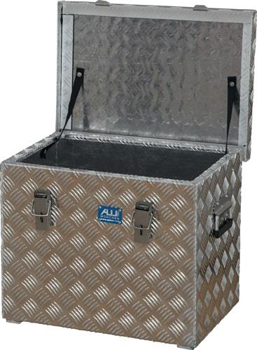 Transportbox Außen-L522xB375xH420mm 70l Alu.Riffelblech ALUTEC || VE = 1 ST