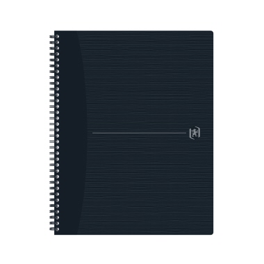 Oxford Notizbuch Origins 400150006 A4+ 70Blatt schwarz kariert