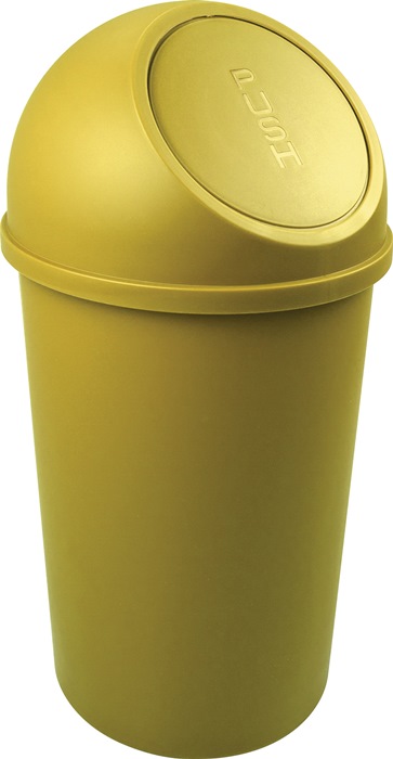 Abfallbehälter H615xØ312mm 25l gelb HELIT