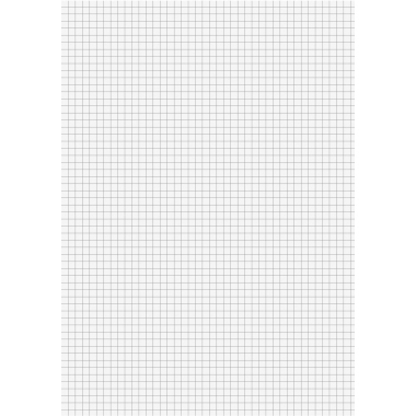 BRUNNEN Briefblock 1052688 DIN A4 100Blatt kariert