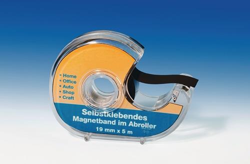 Magnetklebeband Band-B.19mm Bandlänge 5m im Spender MAGNETOPLAN || VE = 1 ST
