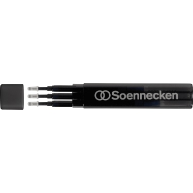 Soennecken Ersatzmine Tintenroller 2209 schwarz 3 St./Pack.